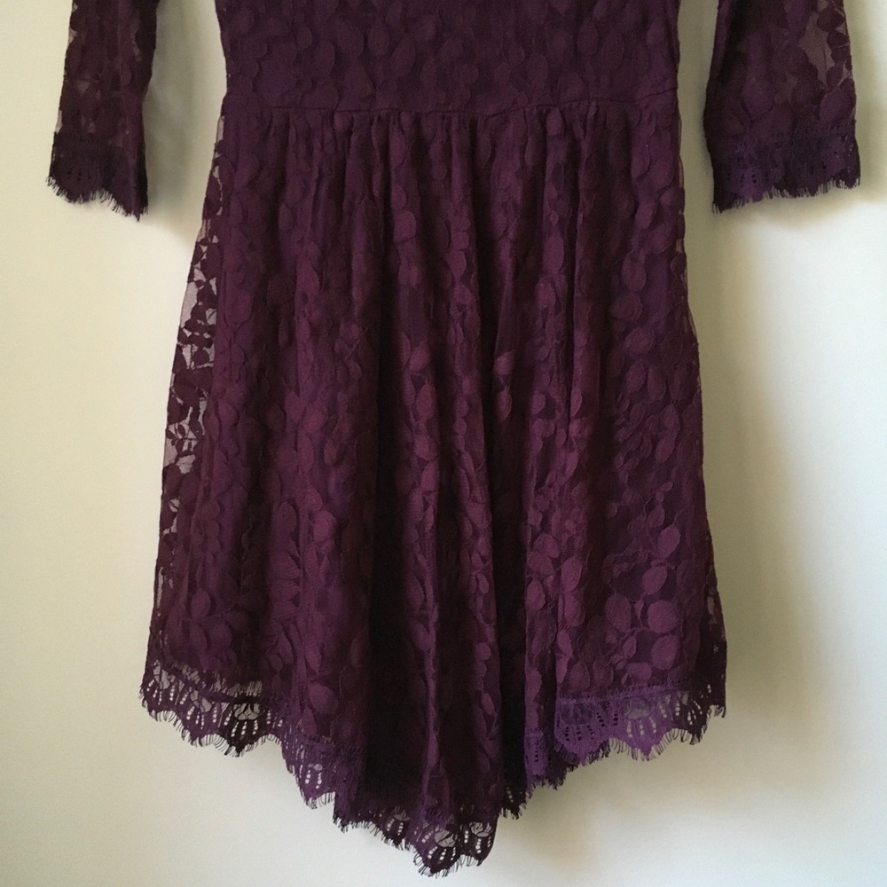 Free People Lined Lace Dress - Picture 2 of 8
